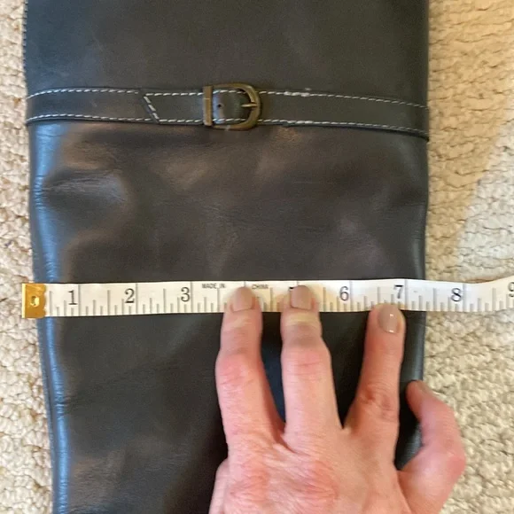 Frye Gray Heeled Boots for Women - Picture 15 of 15